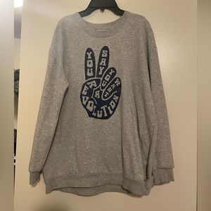 Attic Salt All You Need is Love sweater